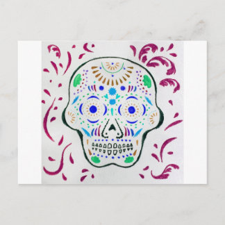 Sugar Skull 6 Postcard