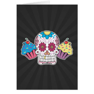 Sugar Skull and Cupcakes