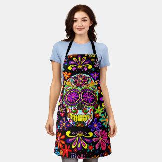Sugar Skull Apron