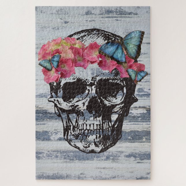 Sugar Skull Art Jigsaw Puzzle (Vertical)