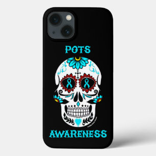Sugar Skull/Awareness...POTS iPhone 13 Case