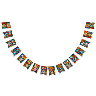 Sugar Skull Bunting