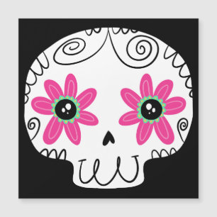 Sugar Skull Calaverita Day of the Dead Keychain