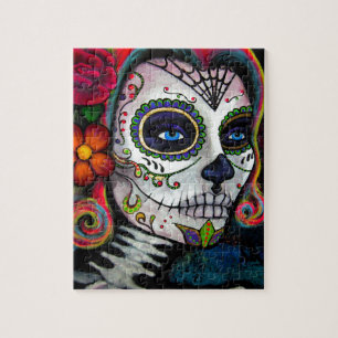 Sugar Skull Candy Jigsaw Puzzle