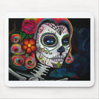 Sugar Skull Candy Mouse Pad