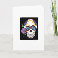 Sugar Skull Card