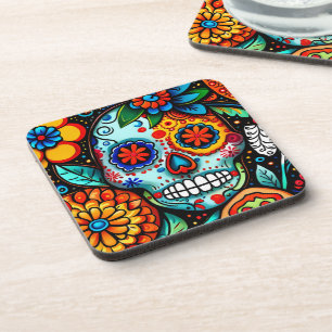 Sugar Skull Coaster