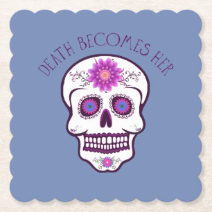 Sugar Skull Coaster