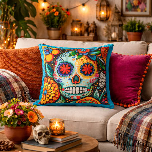 Sugar Skull Cushion