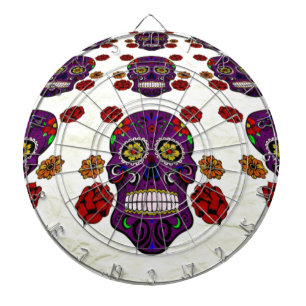 Sugar Skull (Day of the Dead) Dartboard