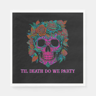 Sugar Skull Day of the Dead halloween Napkin