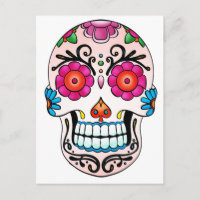 Sugar Skull - Day of the Dead, Tattoo, Mexico
