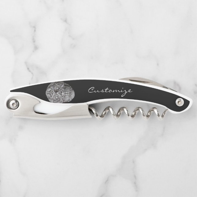 Sugar Skull Day of the Dead Thunder_Cove Corkscrew (Front)