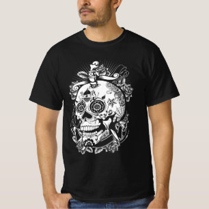 Sugar Skull – Día de los Muertos Halloween T-Shirt