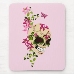 Sugar Skull [Día de Muertos] Mouse Pad