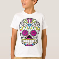 Sugar Skull Dia Des Los Muertos Styled Apparel
