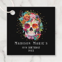 Sugar Skull Flowers Calling All Souls Birthday