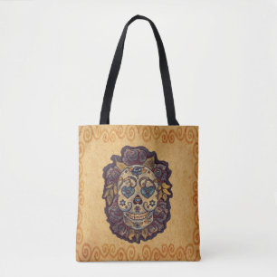 Sugar Skull Four Tote Bag