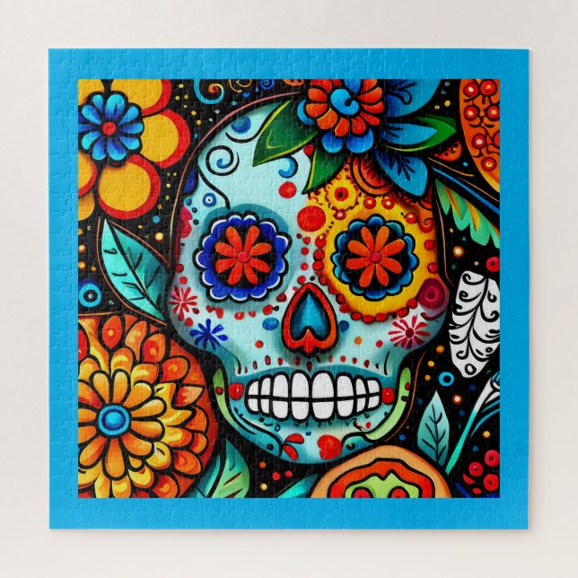Sugar Skull Jigsaw Puzzle (Vertical)