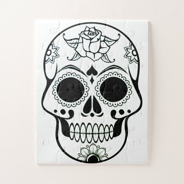 Sugar Skull Jigsaw Puzzle (Vertical)