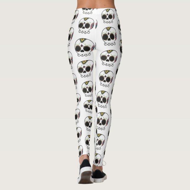 Sugar SKULL Leggings (Back)