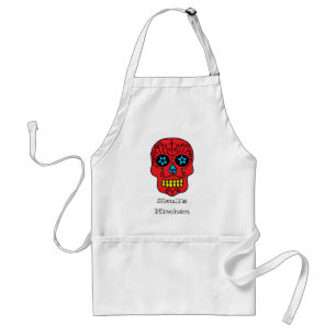 Sugar Skull Man Standard Apron