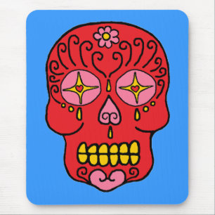 Sugar Skull Mouse Pad