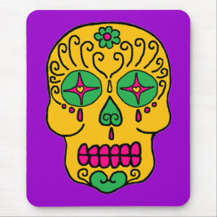 Sugar Skull Mouse Pad