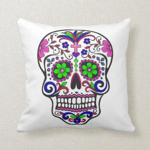 Sugar skull Pillow