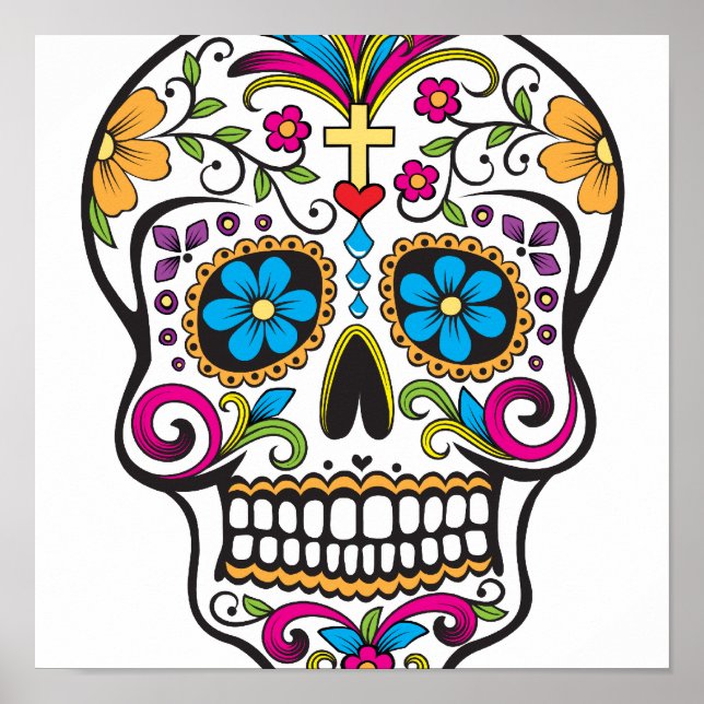 Sugar Skull Poster (Front)