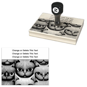 Sugar Skull Rubber Stamp