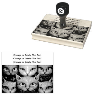Sugar Skull Rubber Stamp