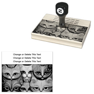 Sugar Skull Rubber Stamp