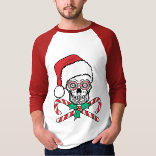 Sugar Skull Santa T-Shirt