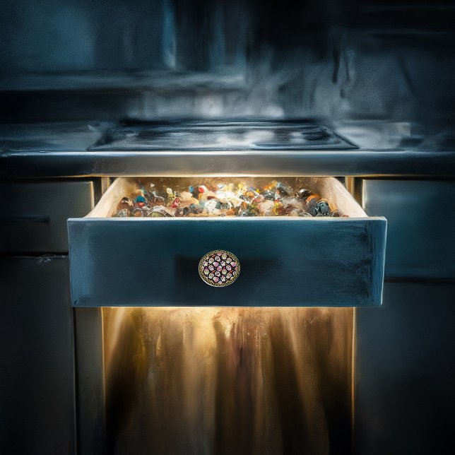 Sugar skull Scary and bloodcurdling intimidating Ceramic Knob (Creator Uploaded)