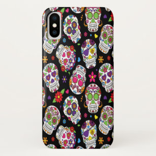 Sugar skull Scary bloodcurdling intimidating12 Case-Mate iPhone Case