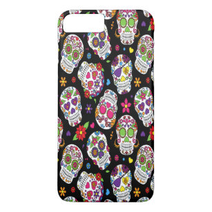 Sugar skull Scary bloodcurdling intimidating12 Case-Mate iPhone Case