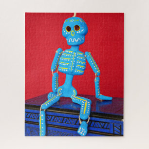 Sugar Skull Skeleton Jigsaw Puzzle