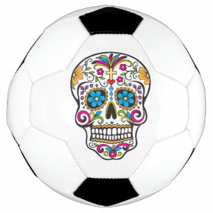 Sugar Skull Soccer Ball