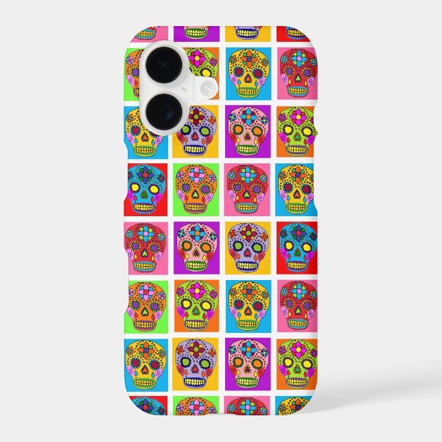 Sugar Skull Squares (Back)