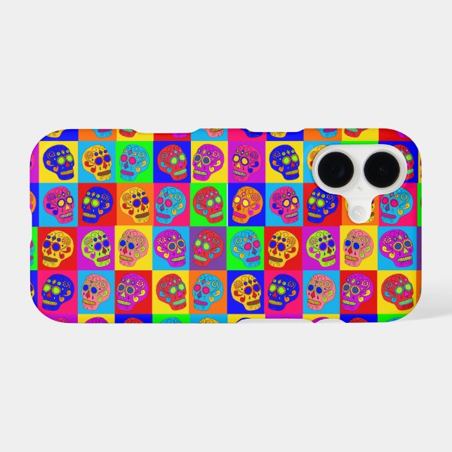 Sugar Skull Squares (Back (Horizontal))