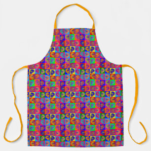 Sugar Skull Squares Apron