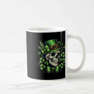 Sugar Skull St Patricks Day Leprechaun Shamrock Me Coffee Mug