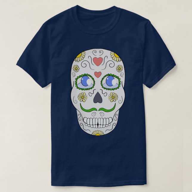 Sugar Skull T-Shirt (Design Front)