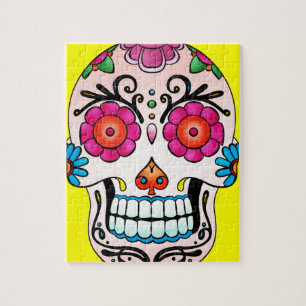 Sugar Skull - Tattoo Art Jigsaw Puzzle