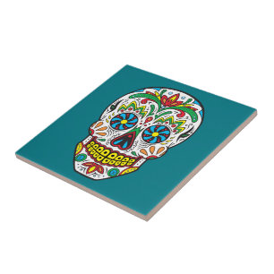 Sugar Skull Tile