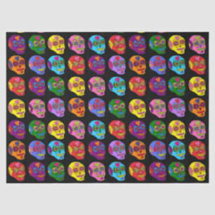 Sugar Skull Tissue Paper