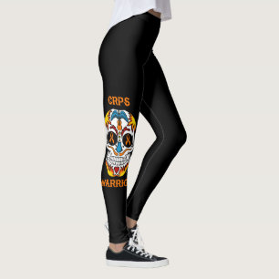 Sugar Skull/Warrior...CRPS Leggings
