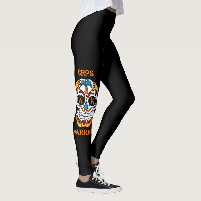 Sugar Skull/Warrior...CRPS Leggings (Right)