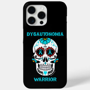 Sugar skull/Warrior...Dysautonomia iPhone 15 Pro Max Case